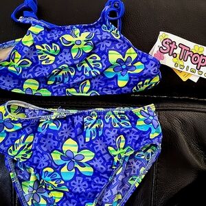 St. Tropez Swimsuit 2 pc kids 14